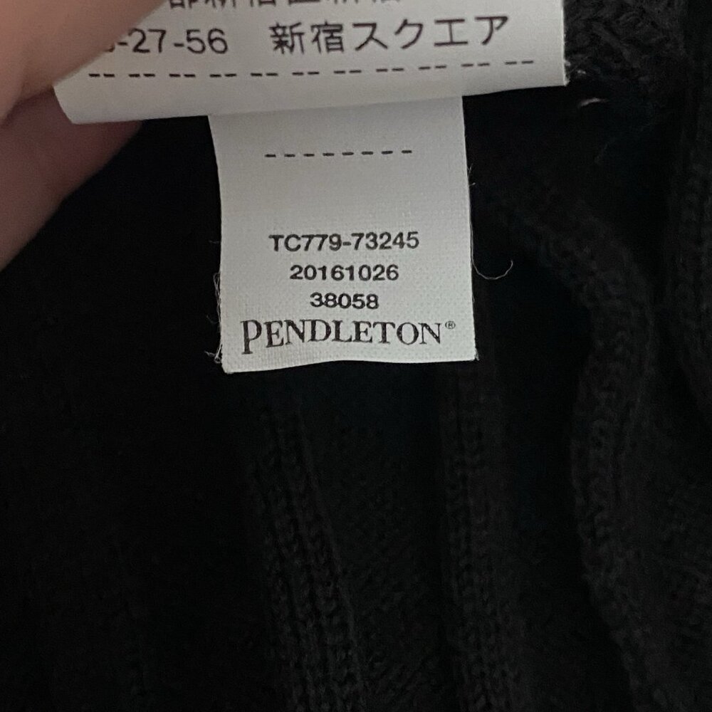 Pendleton 100% Merino Wool Sweater Womens S Long Sleeve Ribbed Lightweight Tunic - Picture 10 of 13